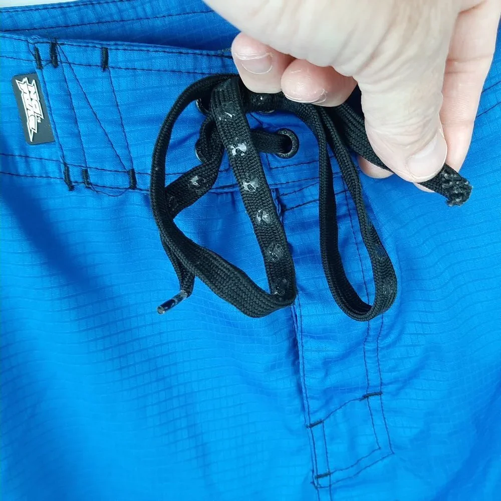 No Fear Men's Stretch Board Shorts Size 36 Blue D5